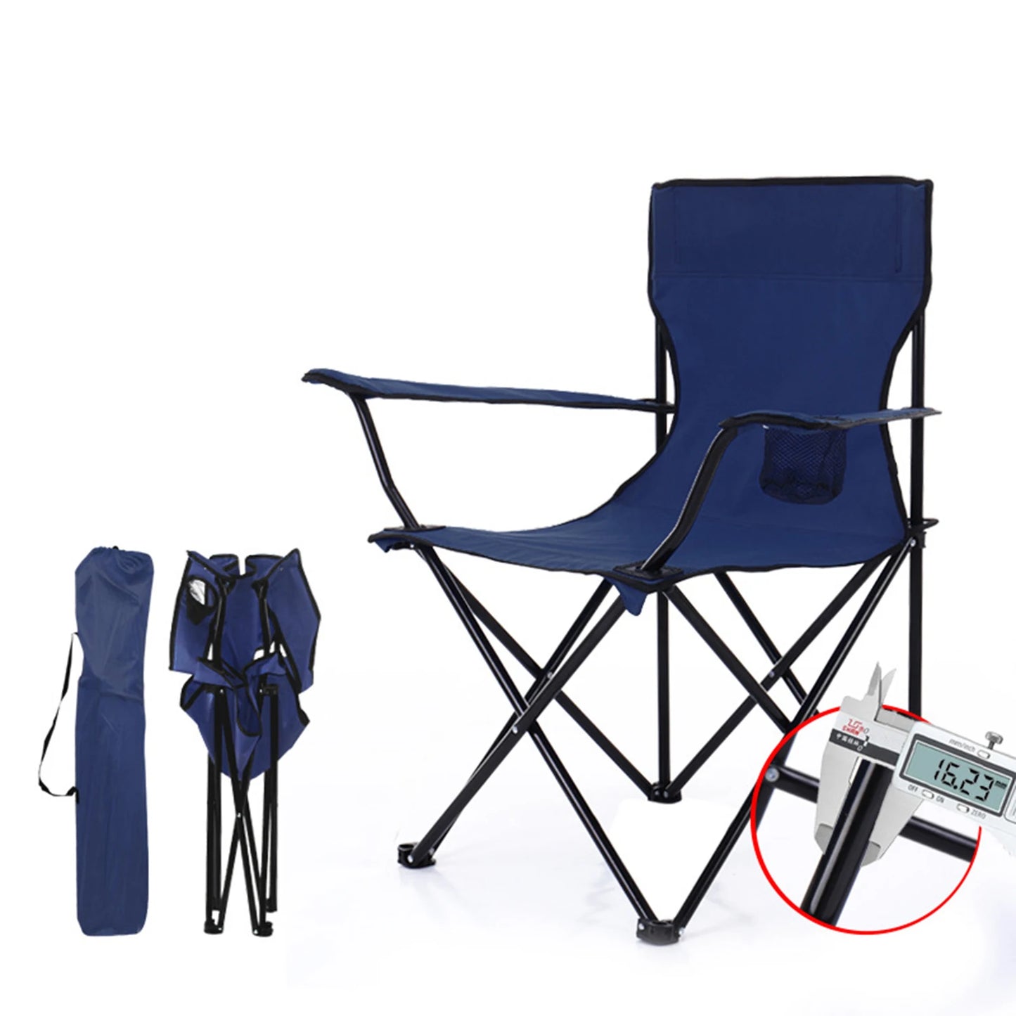 Greatoyar Folding Steel Camping Chair, Folding
