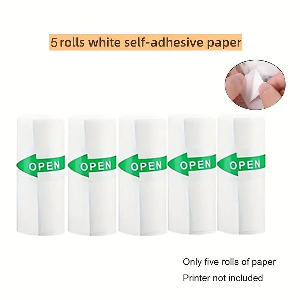 Mini Printer, Inkless Sticker Maker,