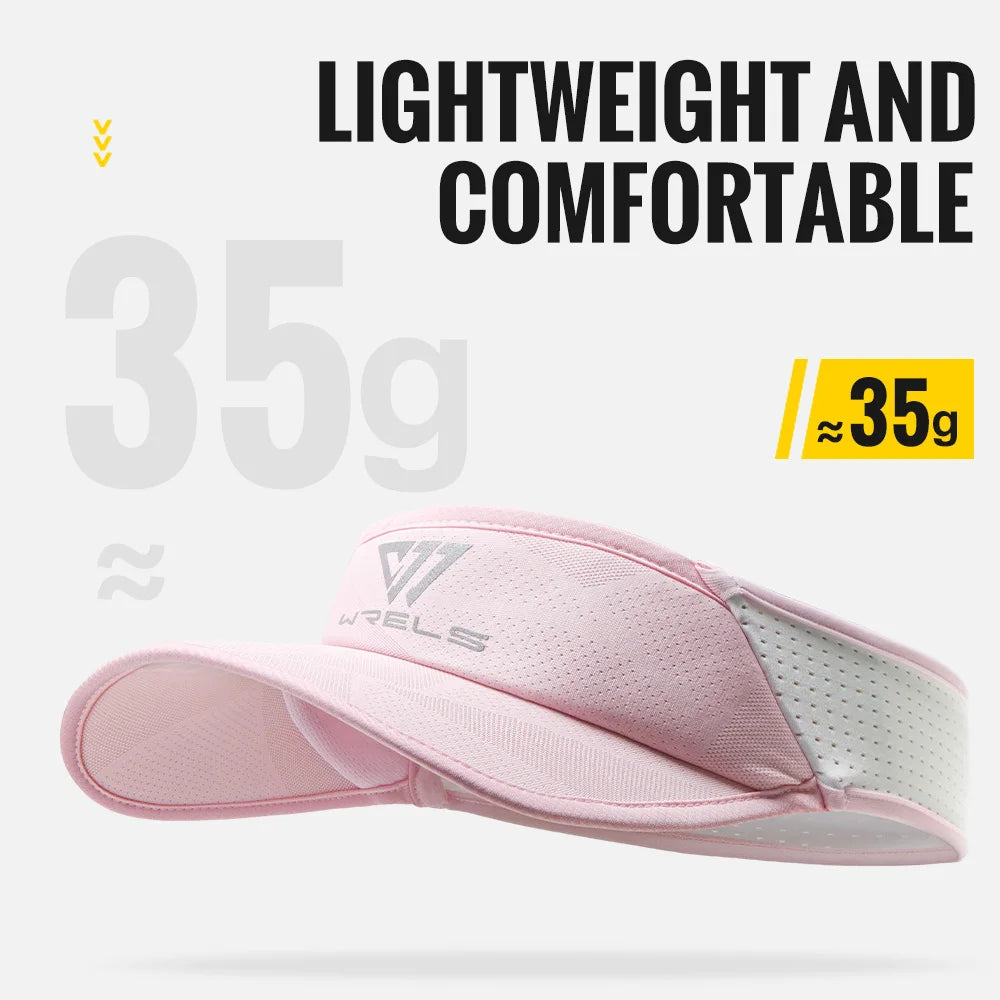 WRELS Sports Sun Visor Men Women Lightweight Packable