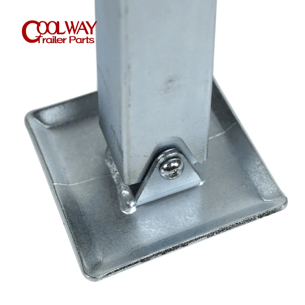 2PCS Trailer Stabilser Legs With a Handler 350~490mm Caravan Parking