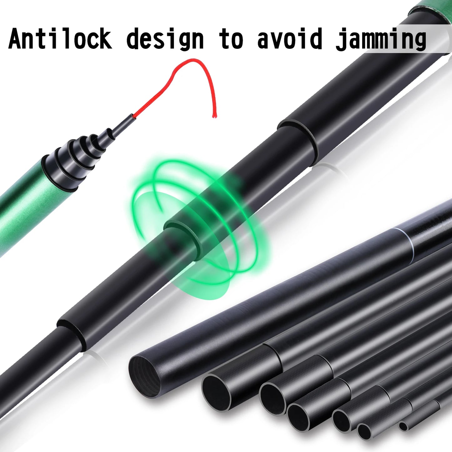 Sougayilang Carp Fishing Rod 2.7/3.6/4.5/5.4M Portable Ultra Light