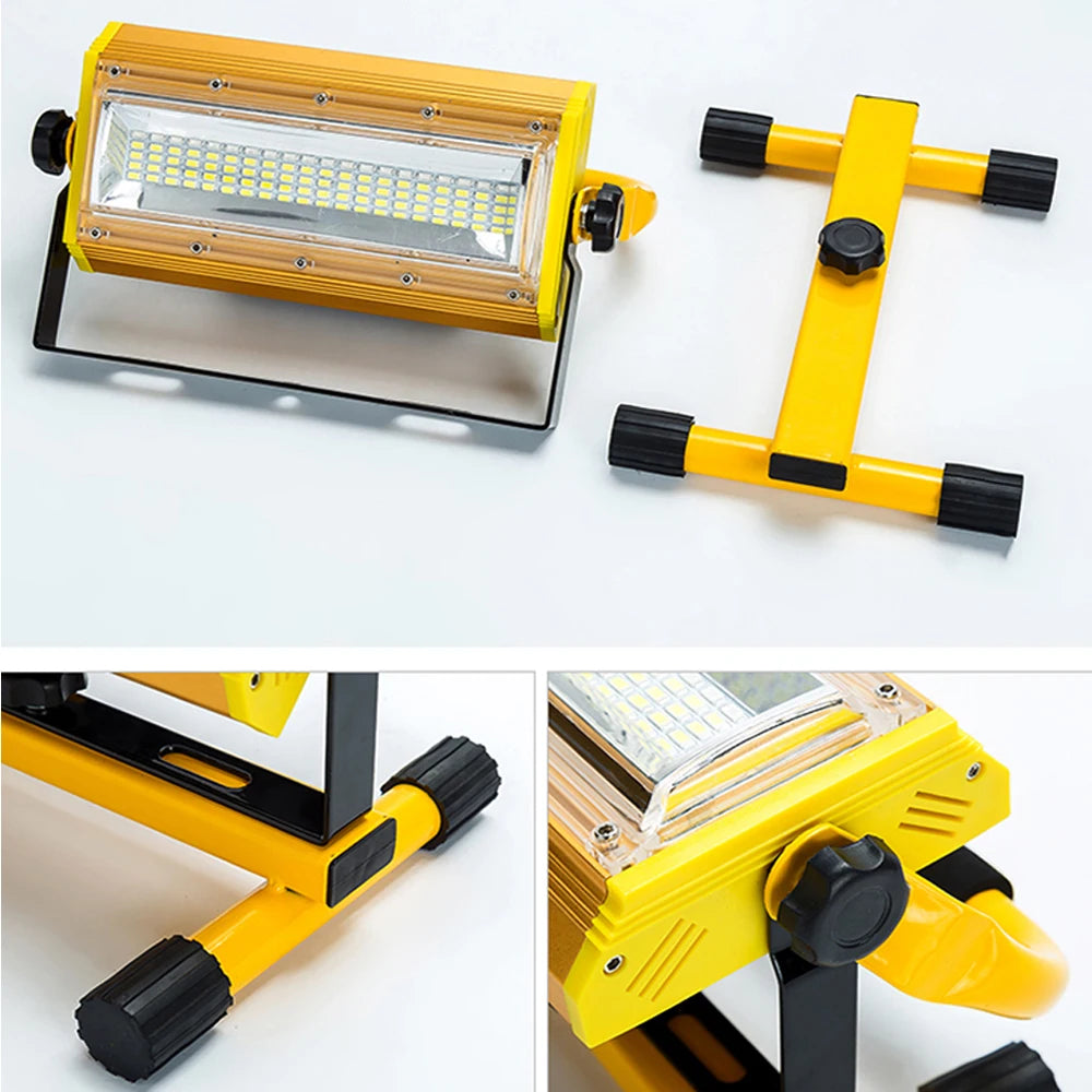 100W Rechargeable Flood Light