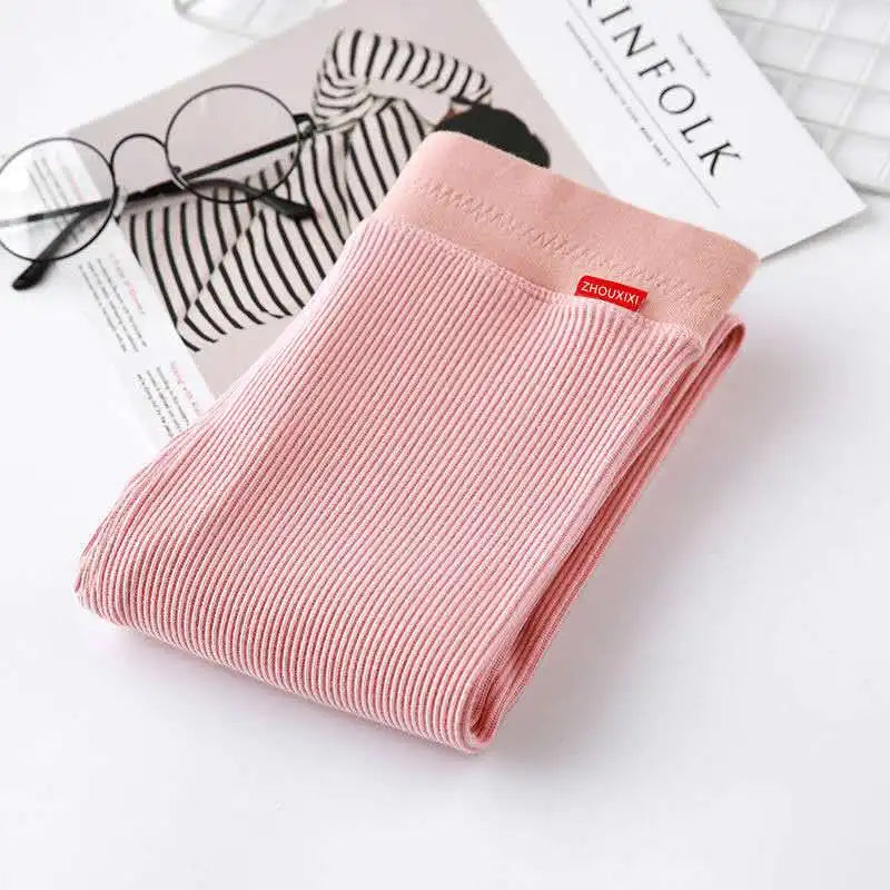 Ribbed leggings for women 2025 high waist