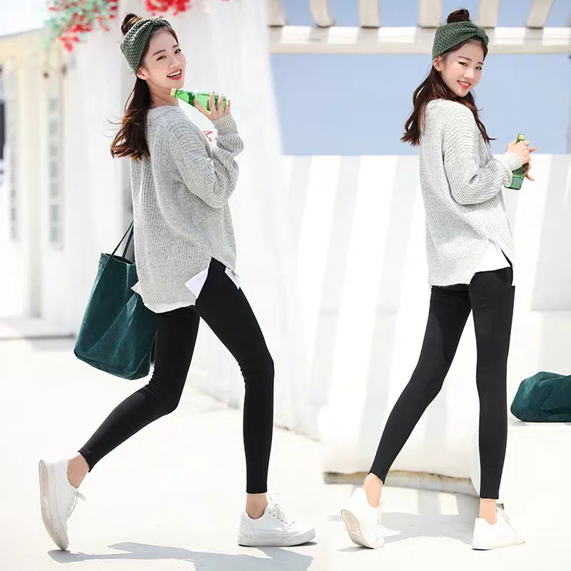 Ribbed leggings for women 2025 high waist