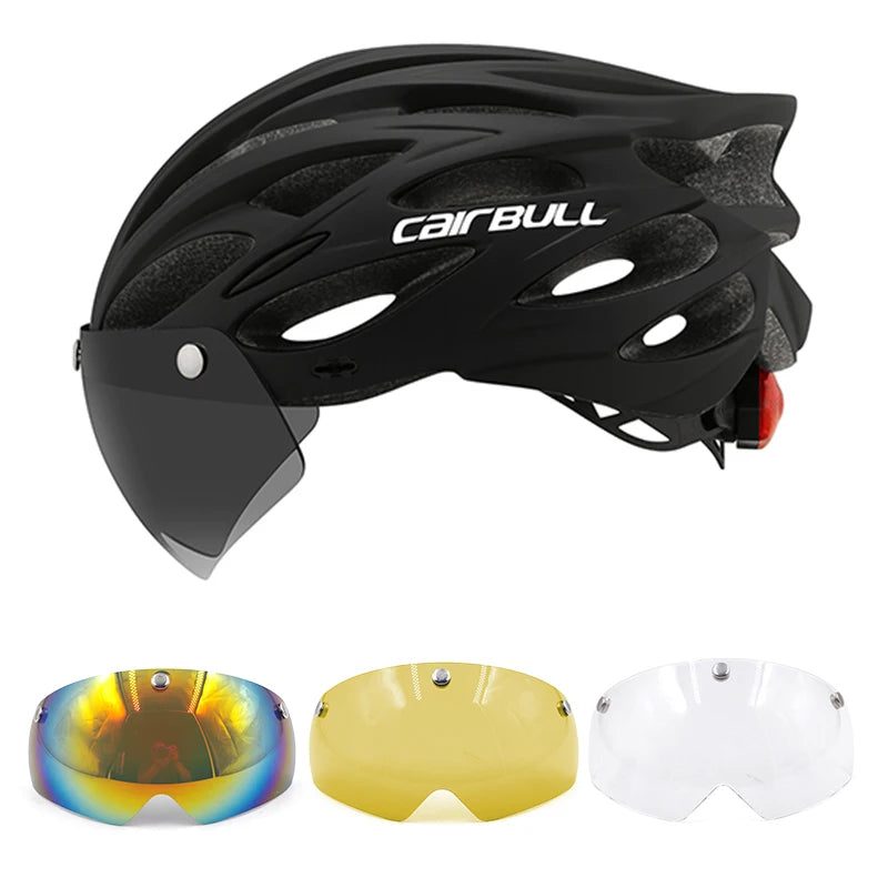 Fietshelm Licht Race Mtb Mountainbike Fiets Led