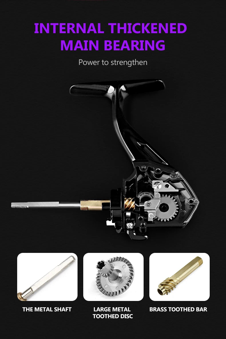 DEUKIO Fishing Reel 2000-7000 Max Drag 12KG