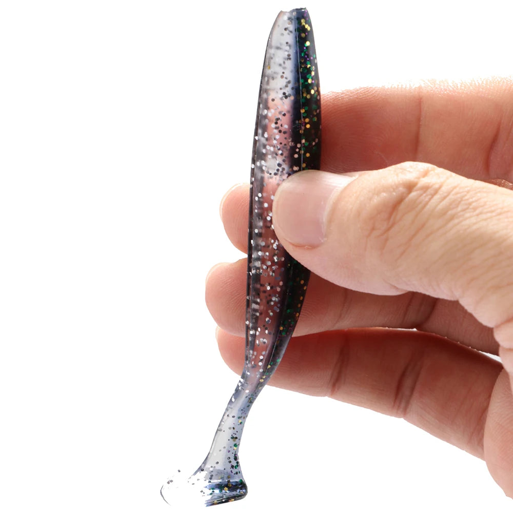 10PCS Soft Lure 5.5cm 7cm 10cm