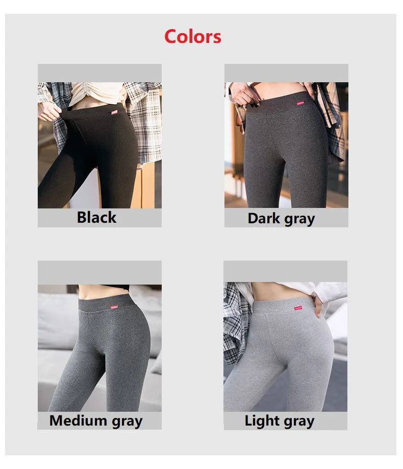 Ribbed leggings for women 2025 high waist