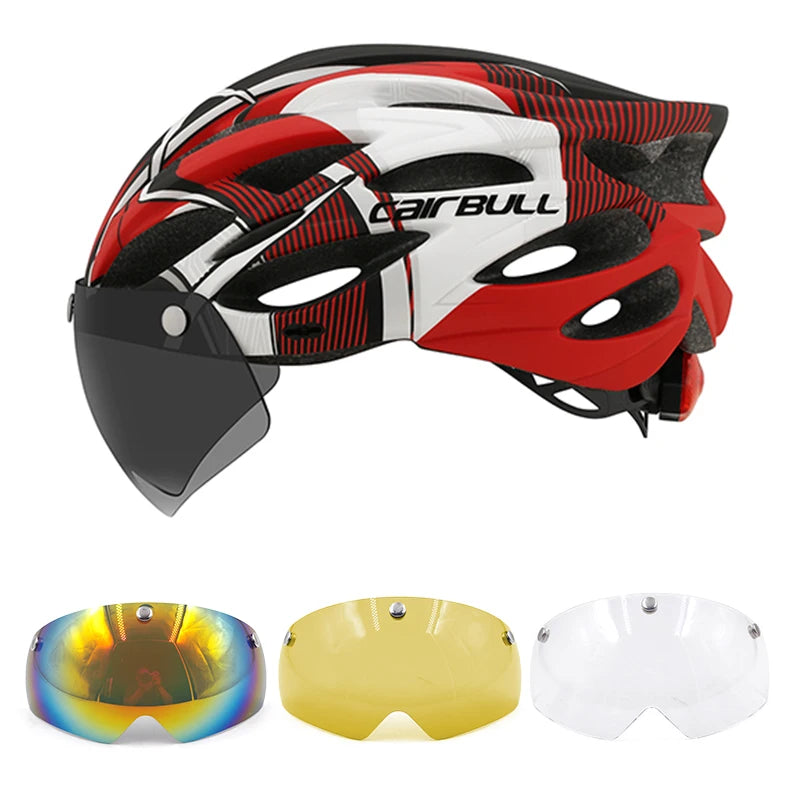 Fietshelm Licht Race Mtb Mountainbike Fiets Led