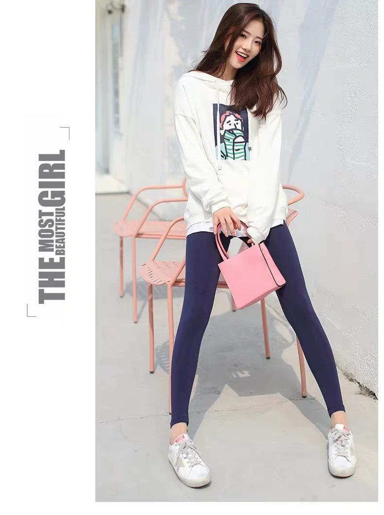 Ribbed leggings for women 2025 high waist