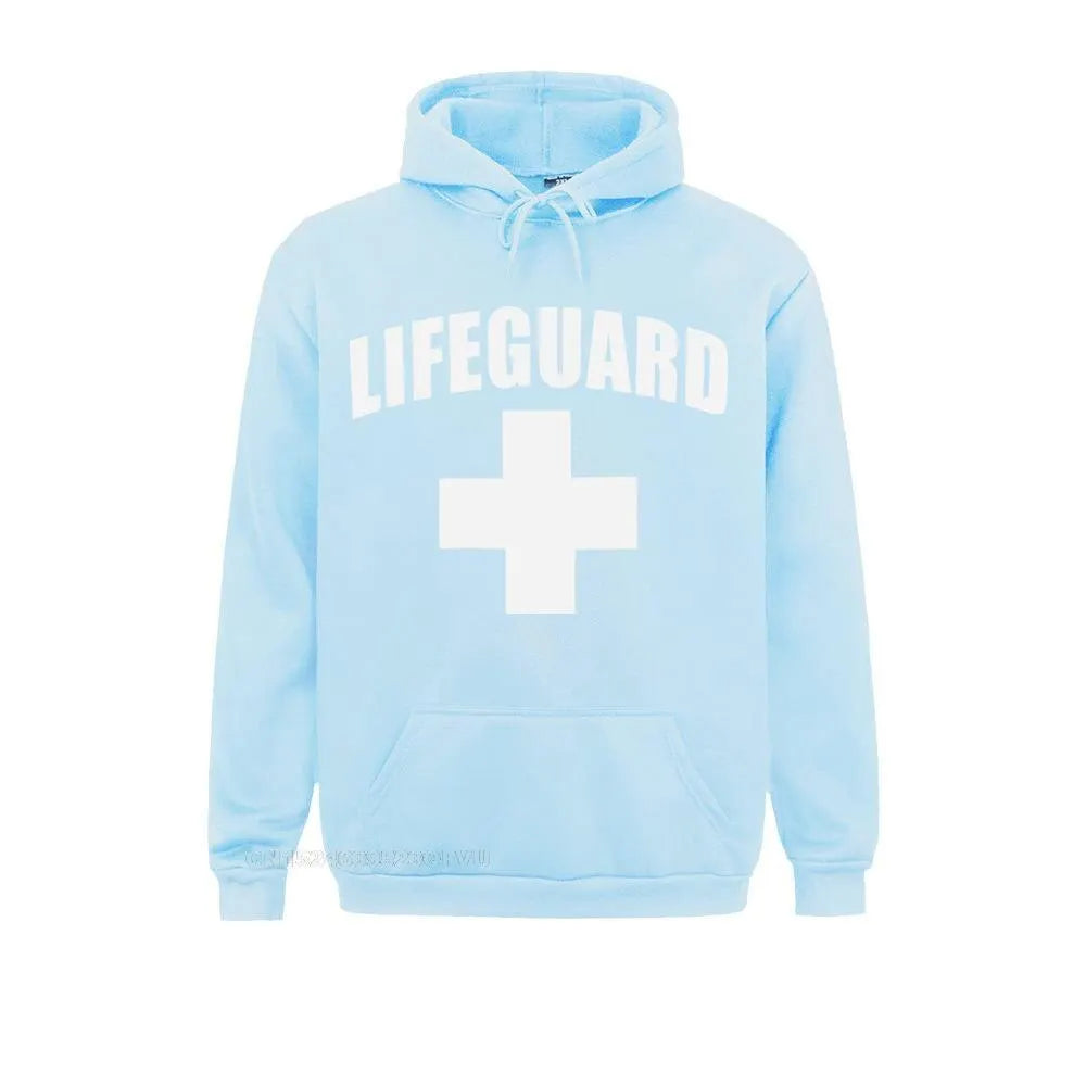 Funny Lifeguard Sweater Men Homme Cotton Women