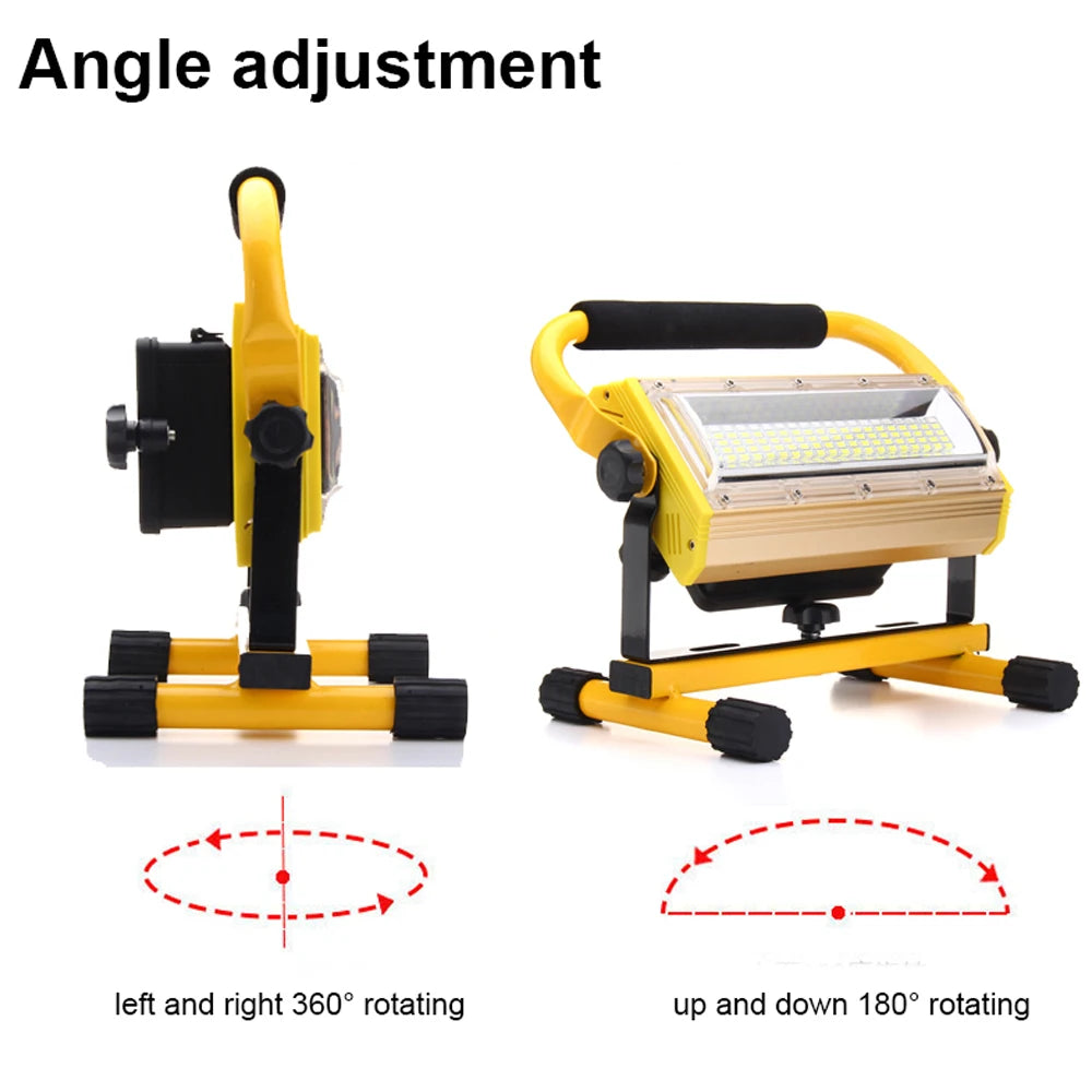 100W Rechargeable Flood Light