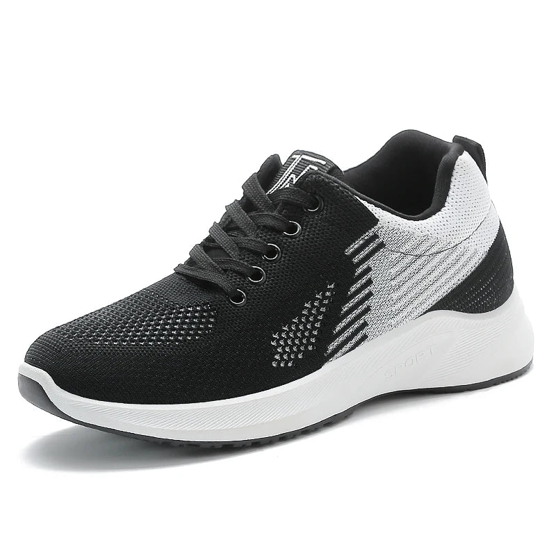 Women's sports shoes with anti slip soft sole, outdoor running and walking shoes, breathable and lightweight, women's tennis sho