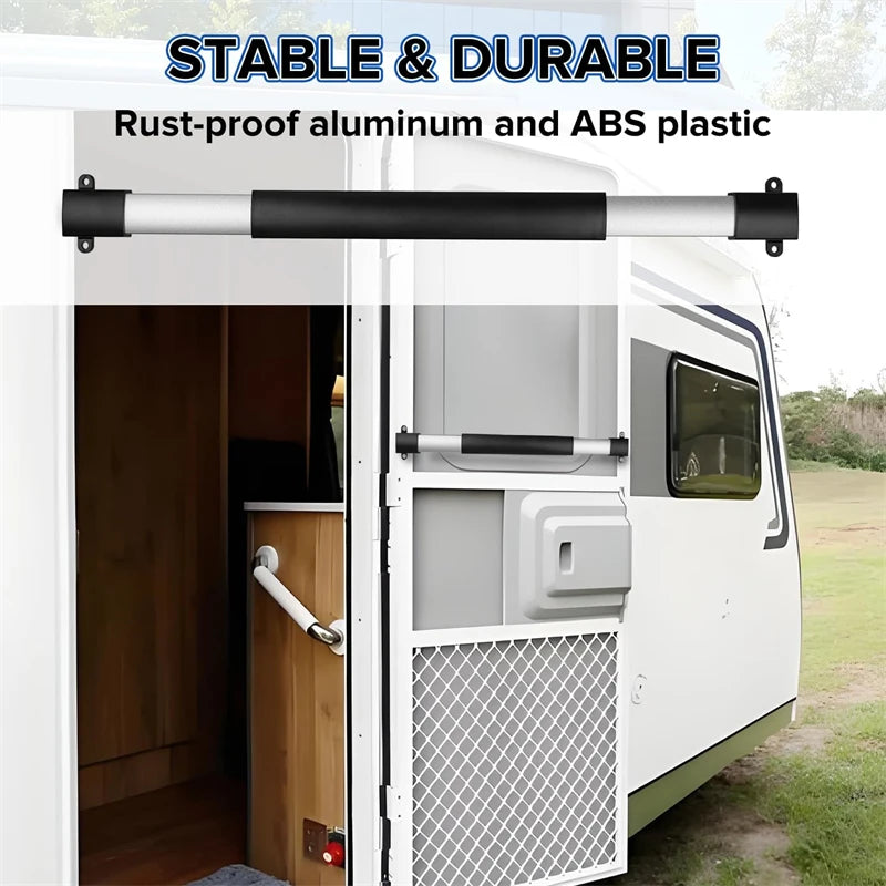 Universal RV Screen Door Handle Bar Non Slip Grab Bar