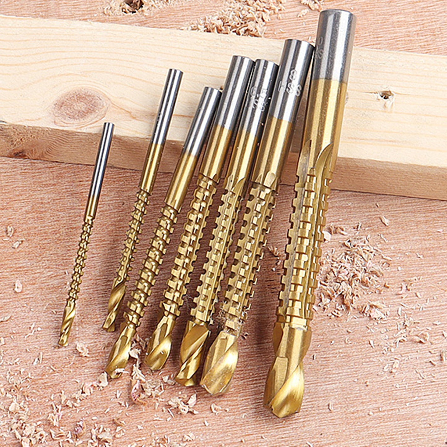 Sawtooth Drill for Wood Board Drilling And Slotting