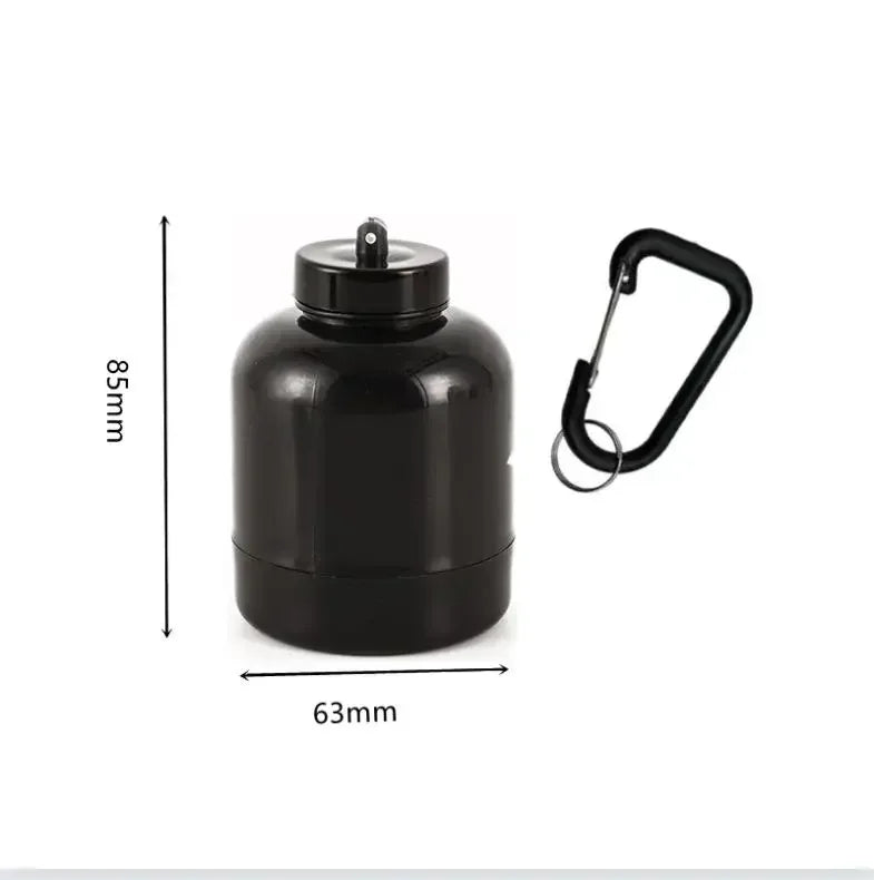 Portable Protein Powder Container Pill Organizer