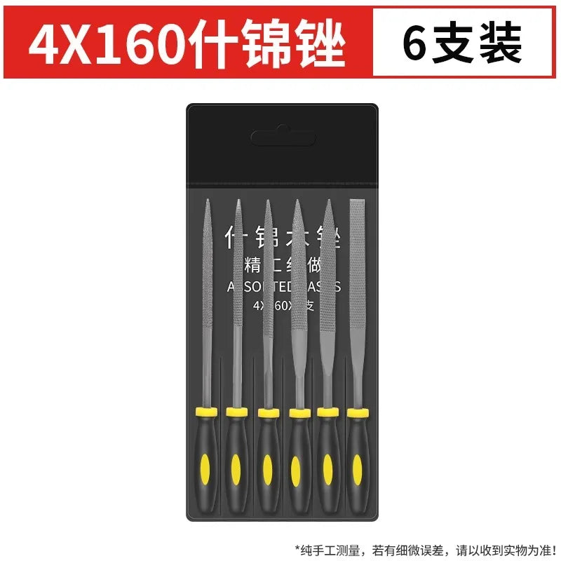 Woodworking file, small wooden file, coarse toothed mixed type file,