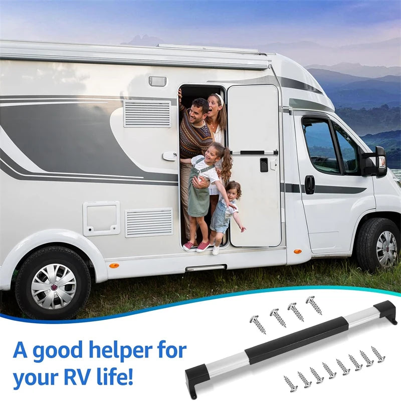 Universal RV Screen Door Handle Bar Non Slip Grab Bar