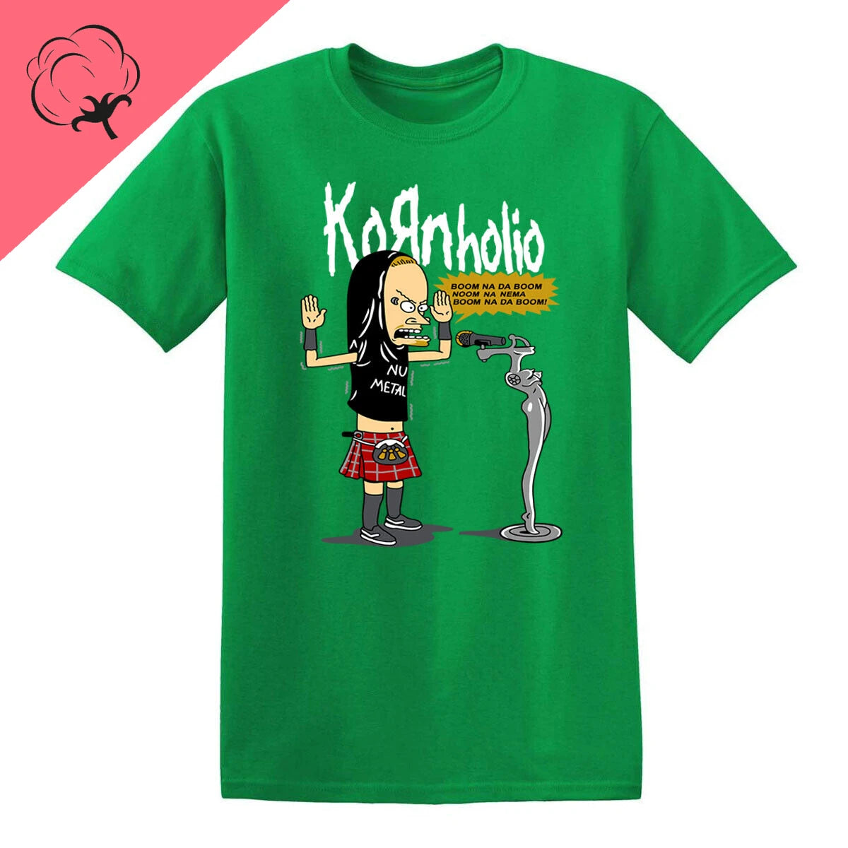 New Kornholio Fun Men's and Women's T-shirts Party Jokes Gift