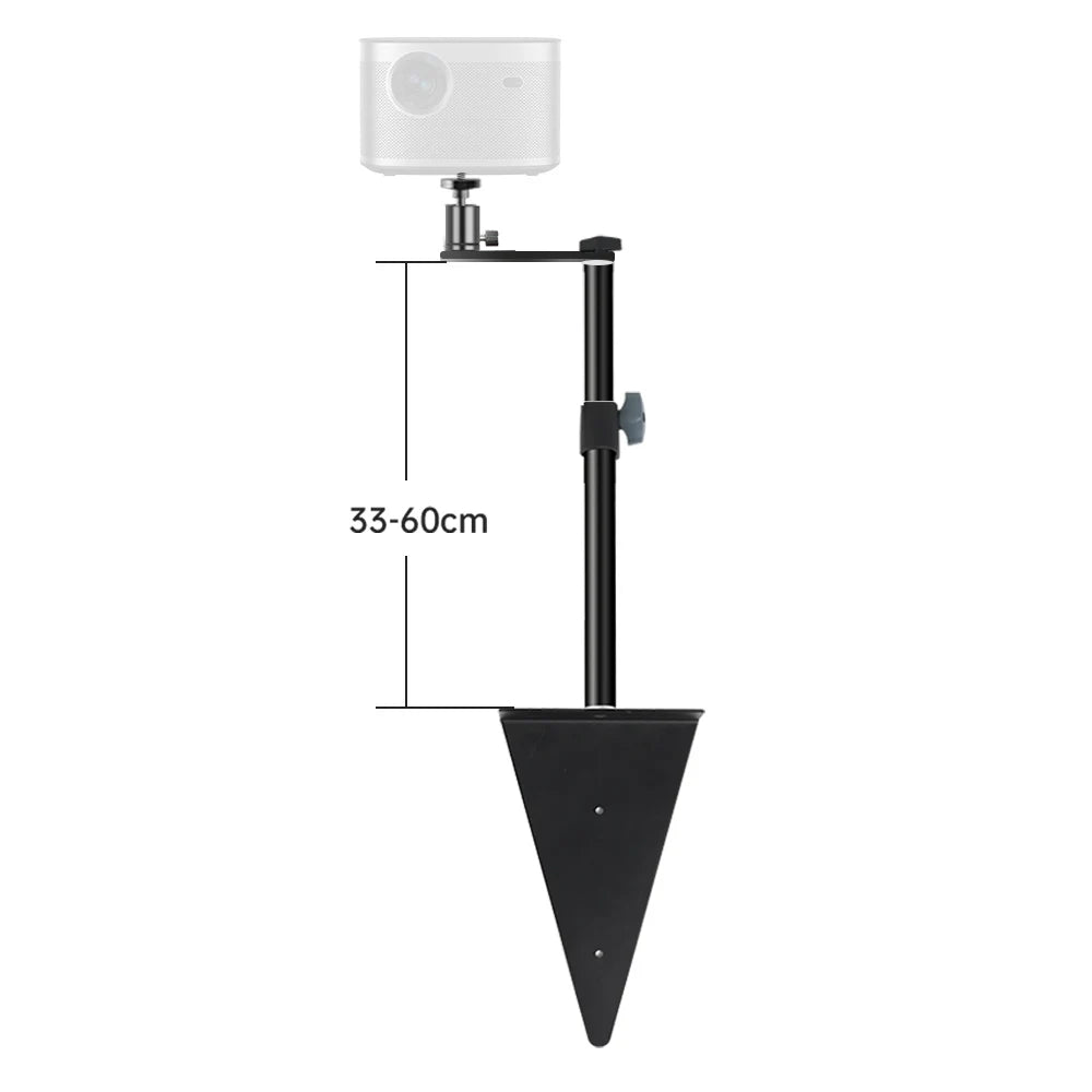 SH Adjustable Table Frosted Light Stand,Desk Mount Stand With Standard 1/4