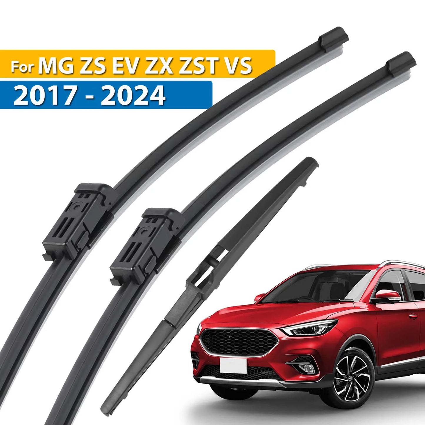 Erick's Wiper Voor- en Achterruitwisserbladenset voor MG ZS EV ZX ZST