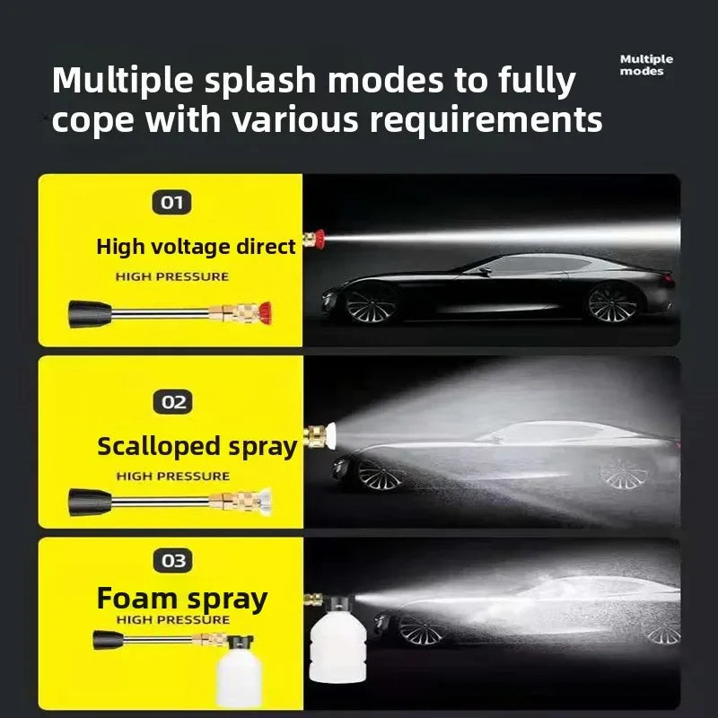 High Pressure Water Gun Wireless Car Washing Machine