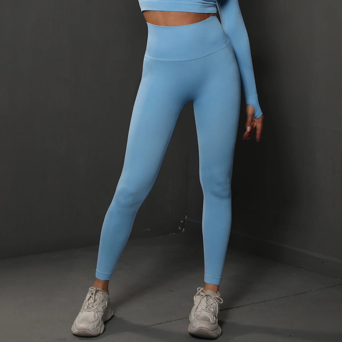 Naadloze gymleggings voor dames, yogabroeken,