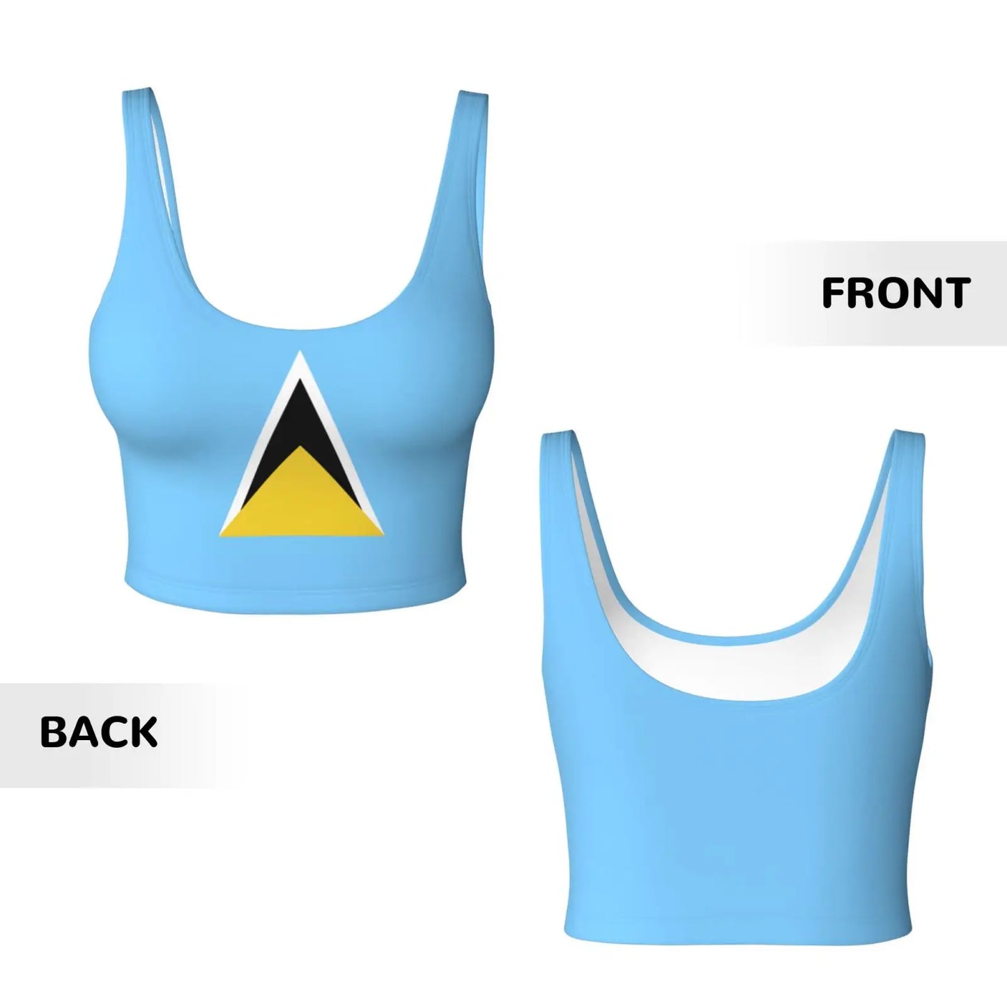 Women's Sports Vest with Bra
