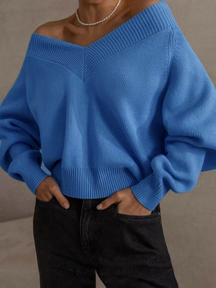 Fashion Sweater Woman Winter 2025 Vintage Oversize Sweaters