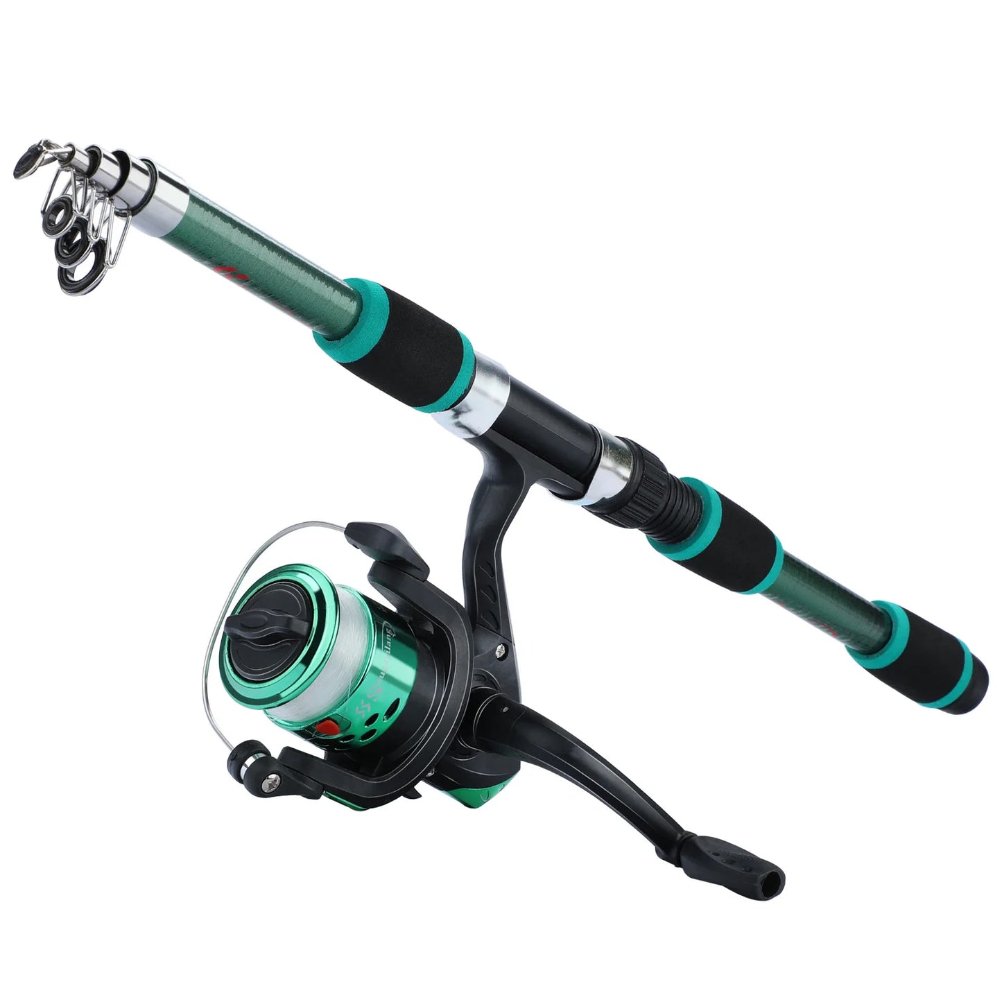 Sougayilang Spinning Fishing Rod and Reel Combo1.8M