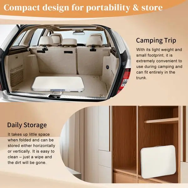 70x50x60cm Aluminum Folding Table for Camping Portable Outdoor Table