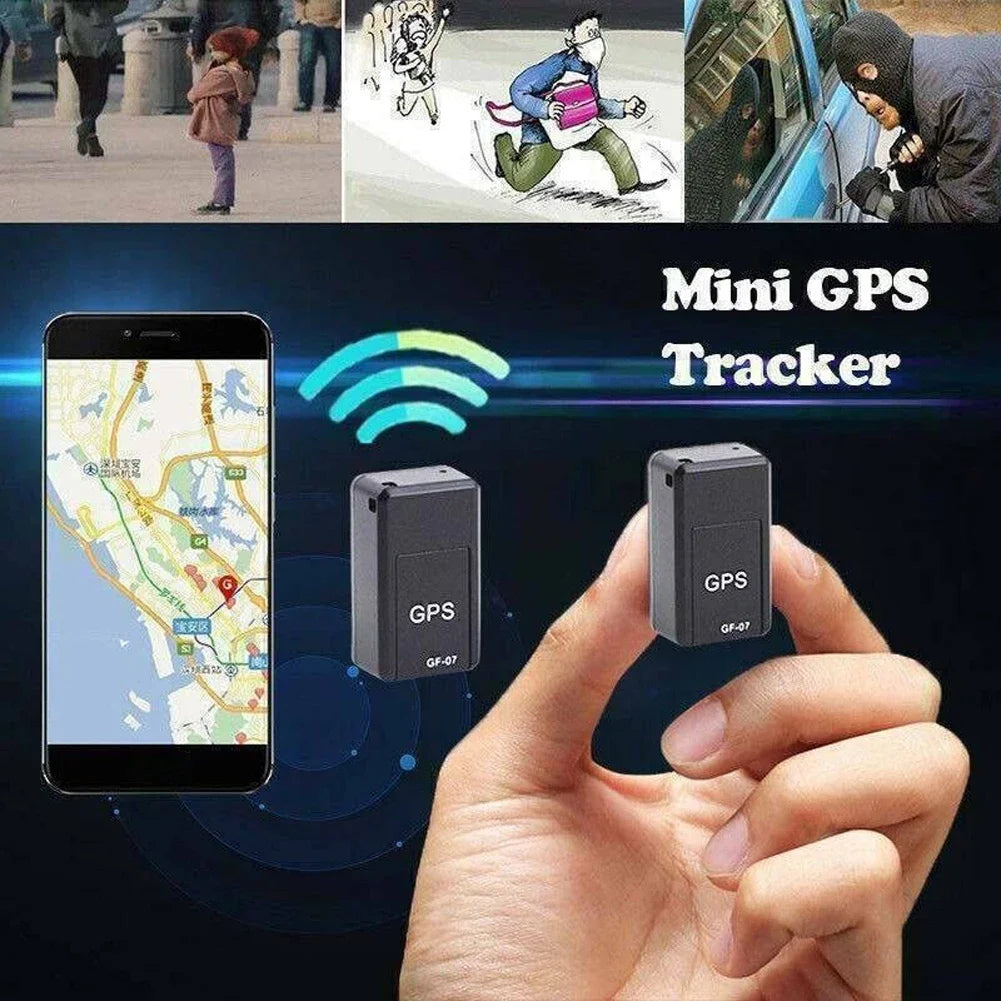 GF08 Mini Magnetic GPS Trackers GF07 Real-time Locator