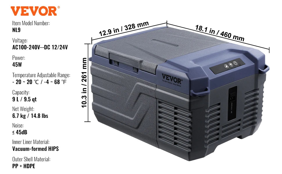 SucceBuy 8L to 75L Car Refrigerator