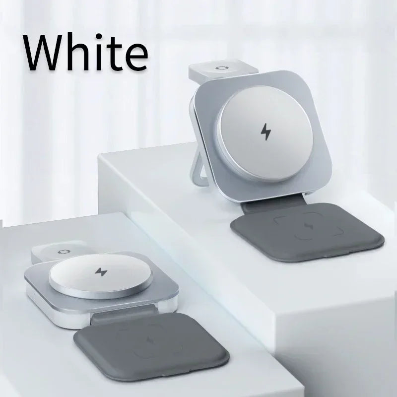 Metal 30W Magnetic Wireless Charger Pad For iPhone 15 14 13 12 Pro Max