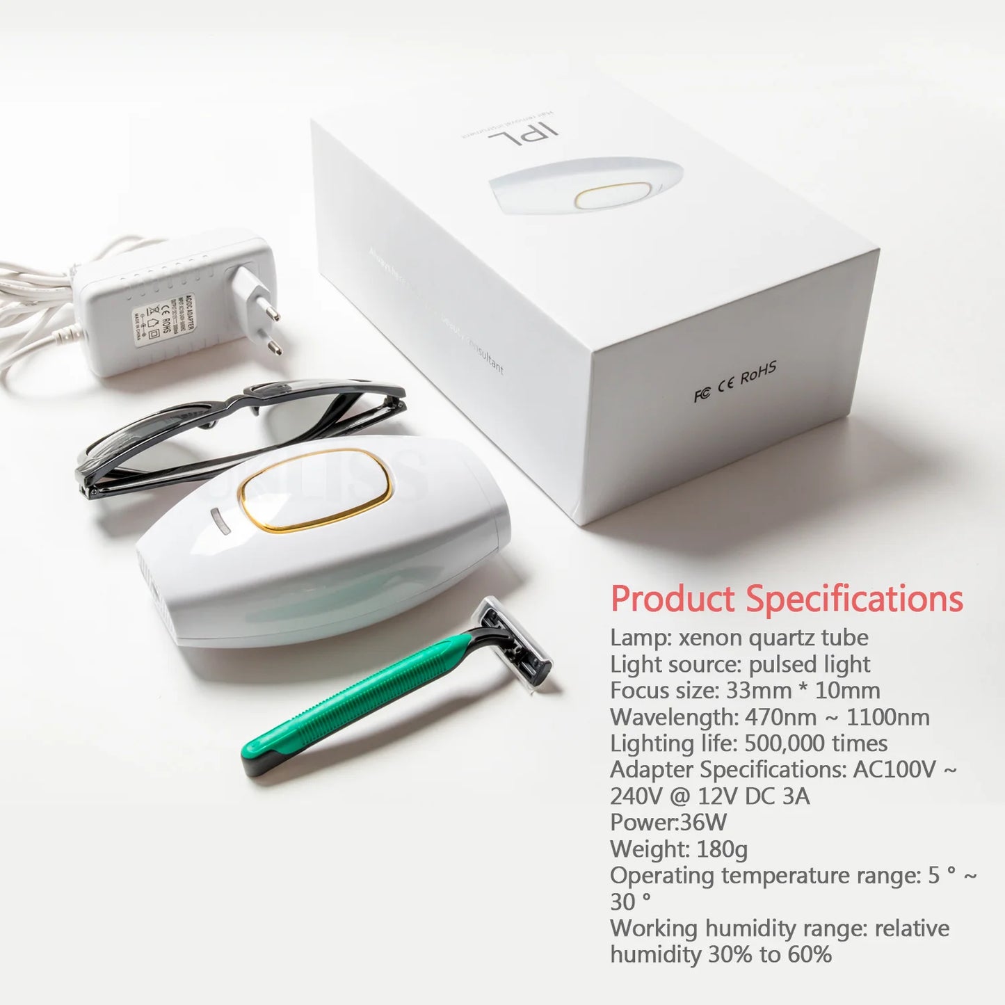IPL Laser Epilator Body Bikini Laser Hair Removal For Women