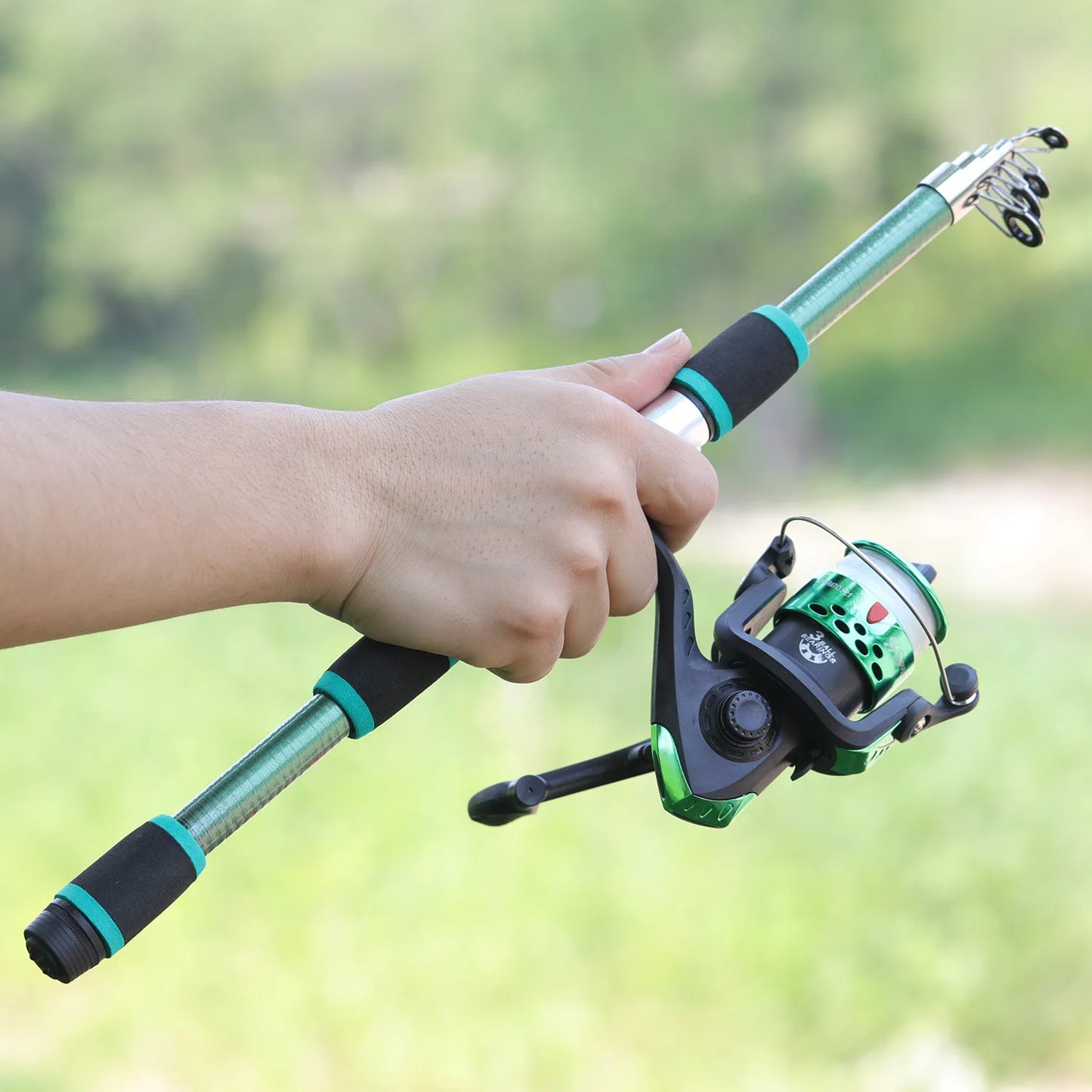 Sougayilang Spinning Fishing Rod and Reel Combo1.8M