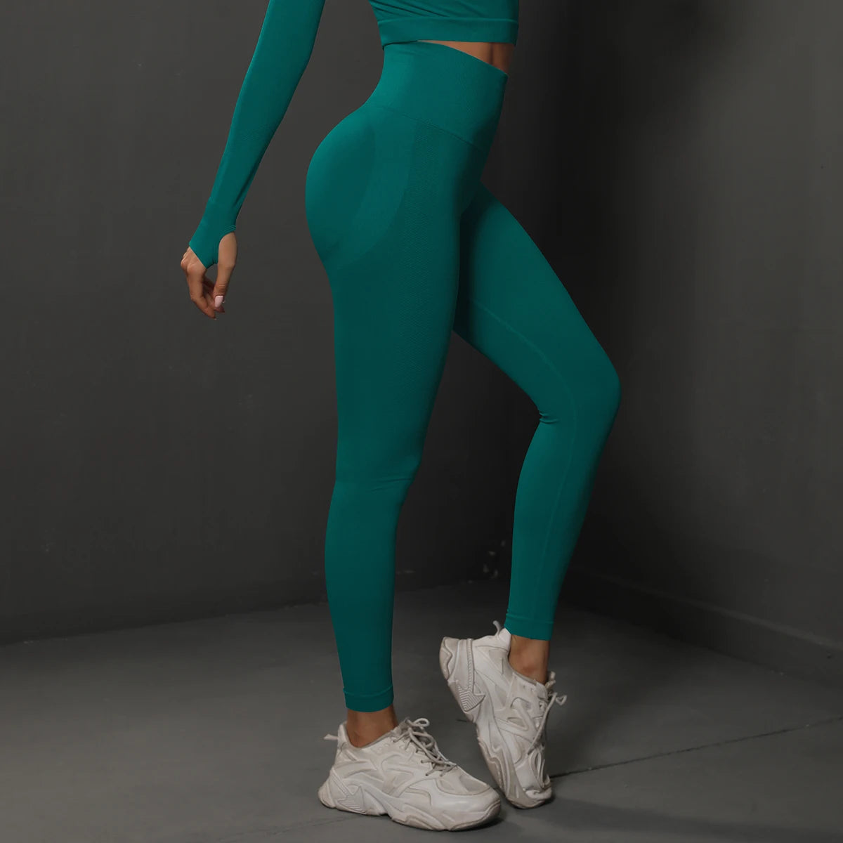 Naadloze gymleggings voor dames, yogabroeken,