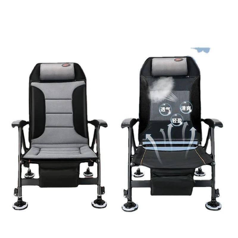 Outdoor Retractable Fishing Chair Portable Fishing