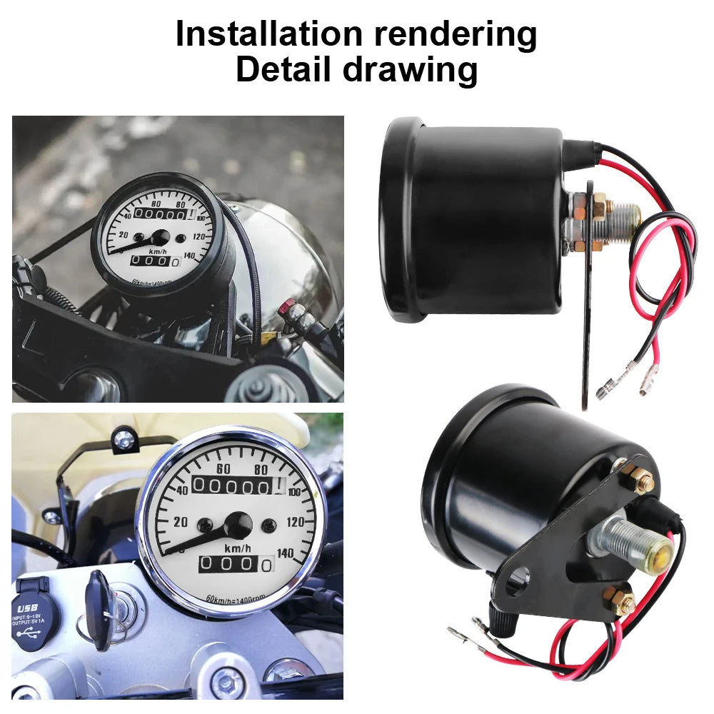 Machinery Motobike Accessory Modified Odometer