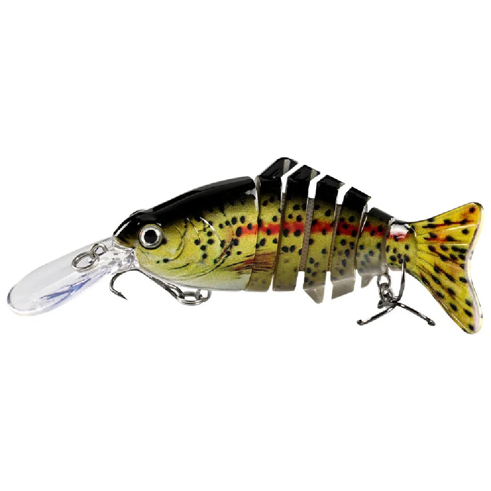 1Pcs Swim Bait Fishing Lures Wobblers 12cm 17g Artificial