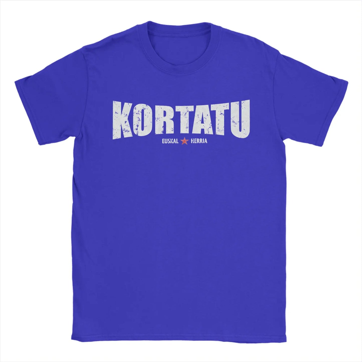 Kortatu Music T-Shirts Men Funny Cotton Tees Round Neck