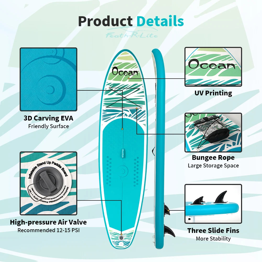 FunWater 335cm Blue Red Sup