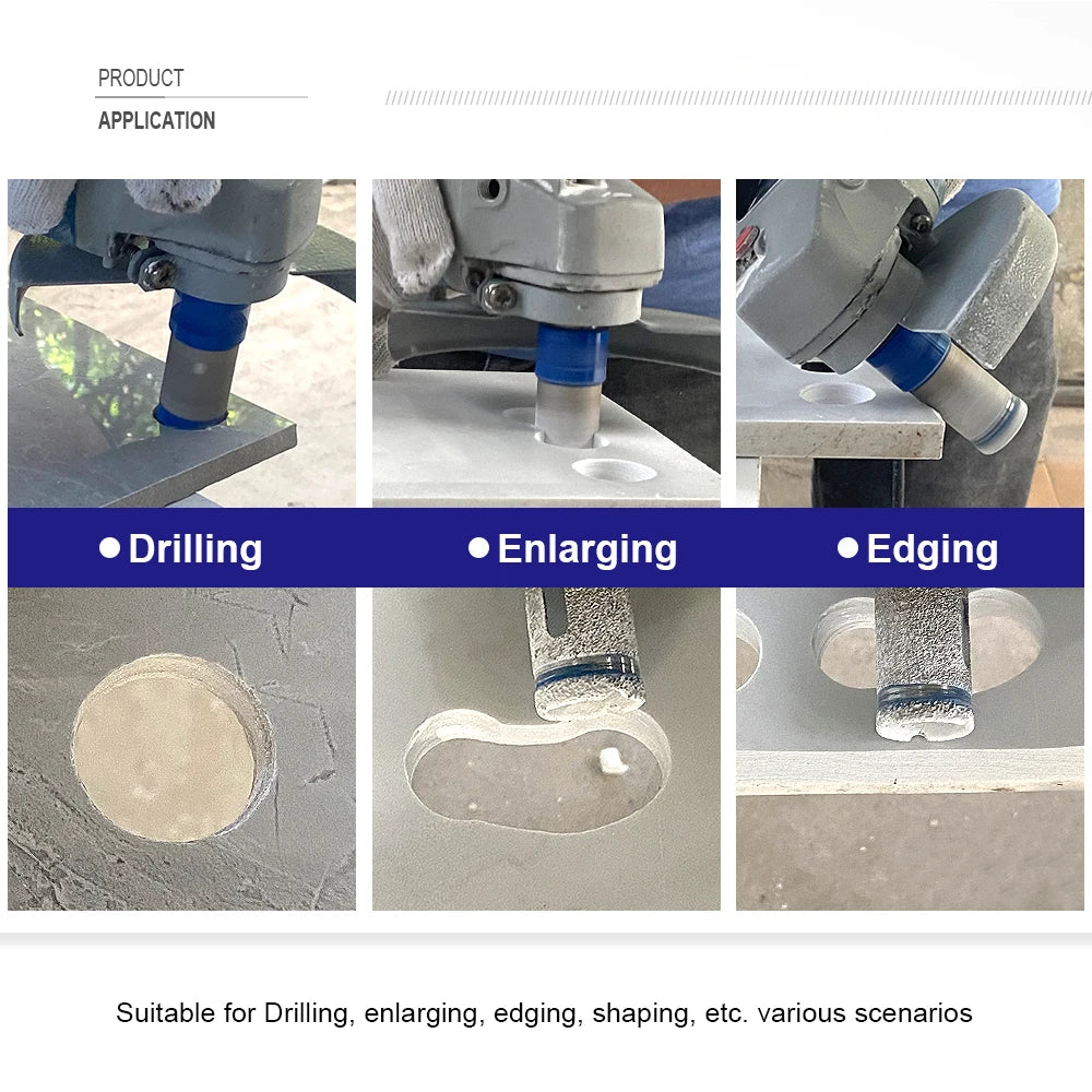 SHDIATOOL Diamond Drilling Finger Milling Bits