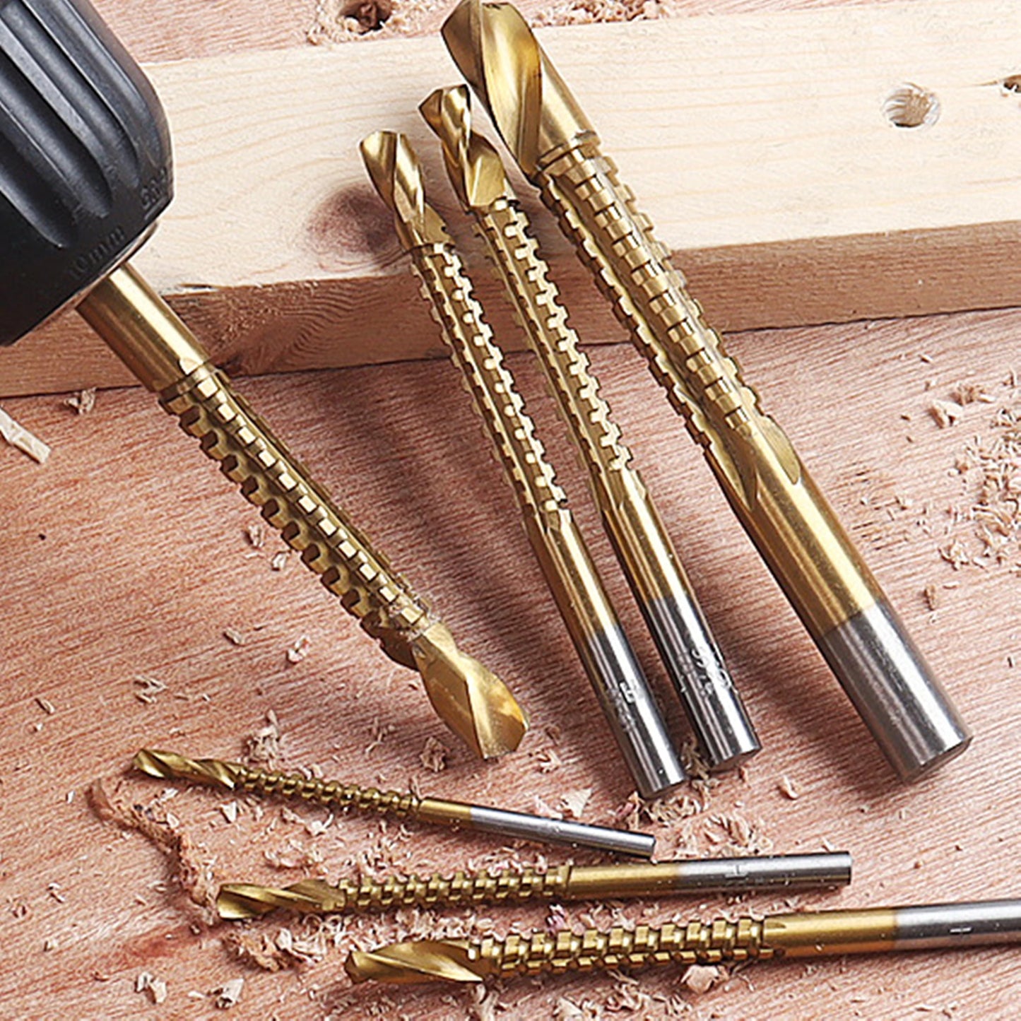 Sawtooth Drill for Wood Board Drilling And Slotting