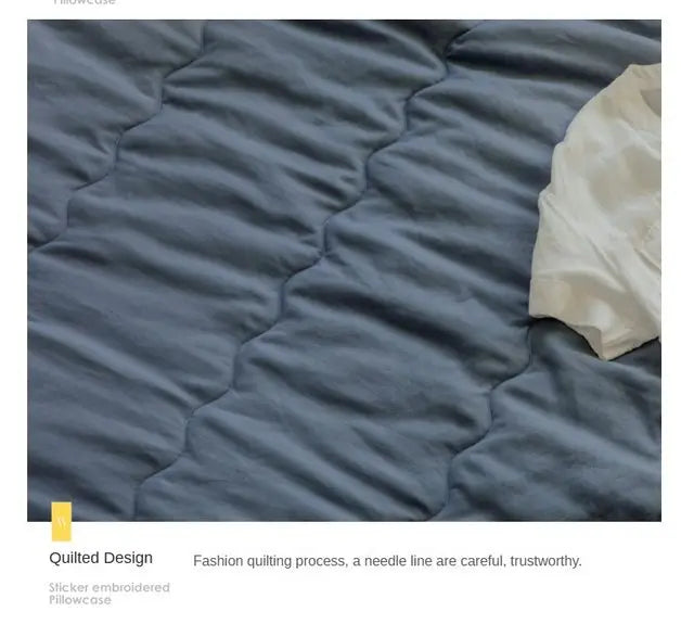 2025 New Japanese Polyester-Cotton Quilted Summer Duvet -