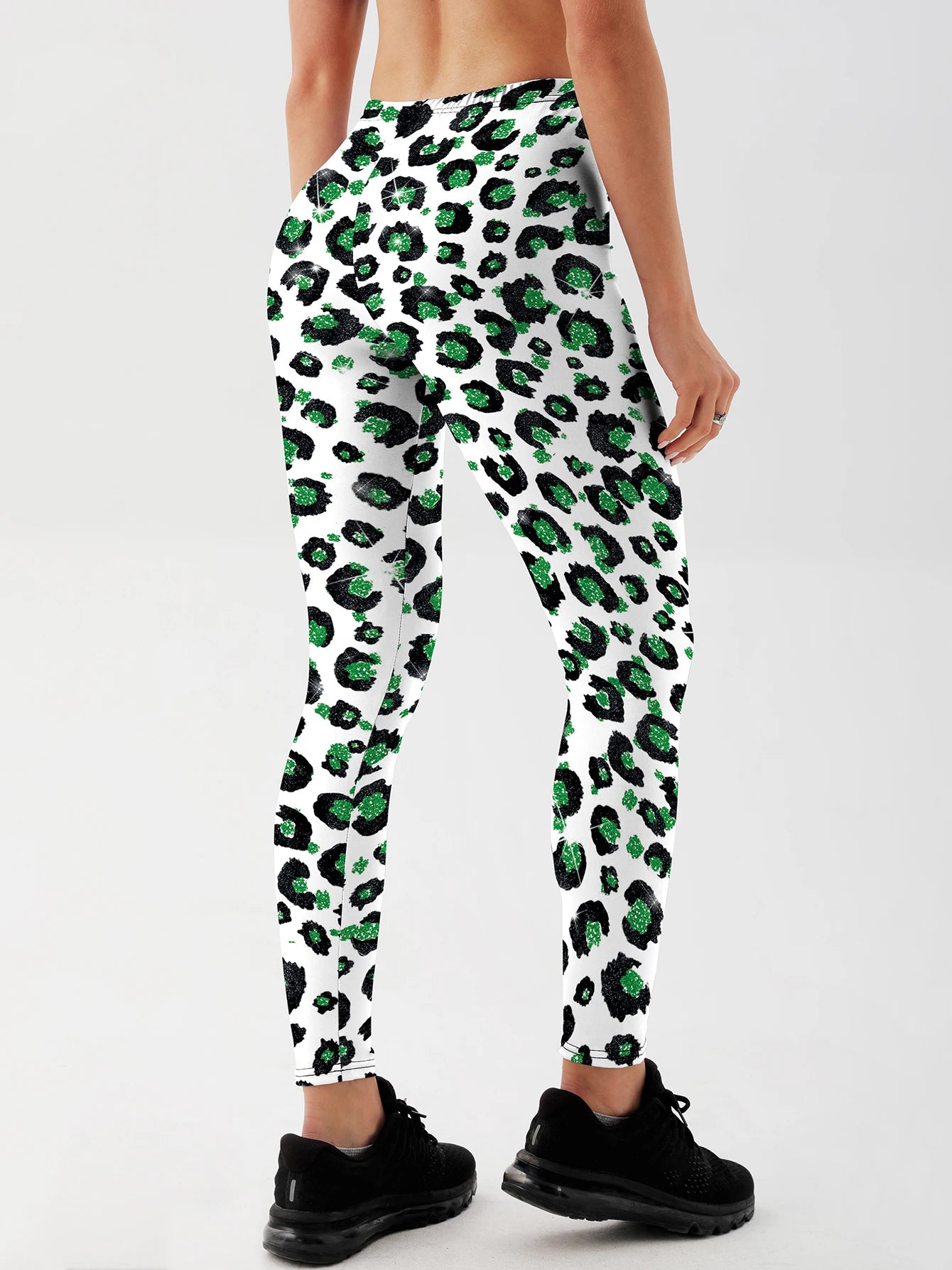 Women Leopard Printed Leggings For Fitness