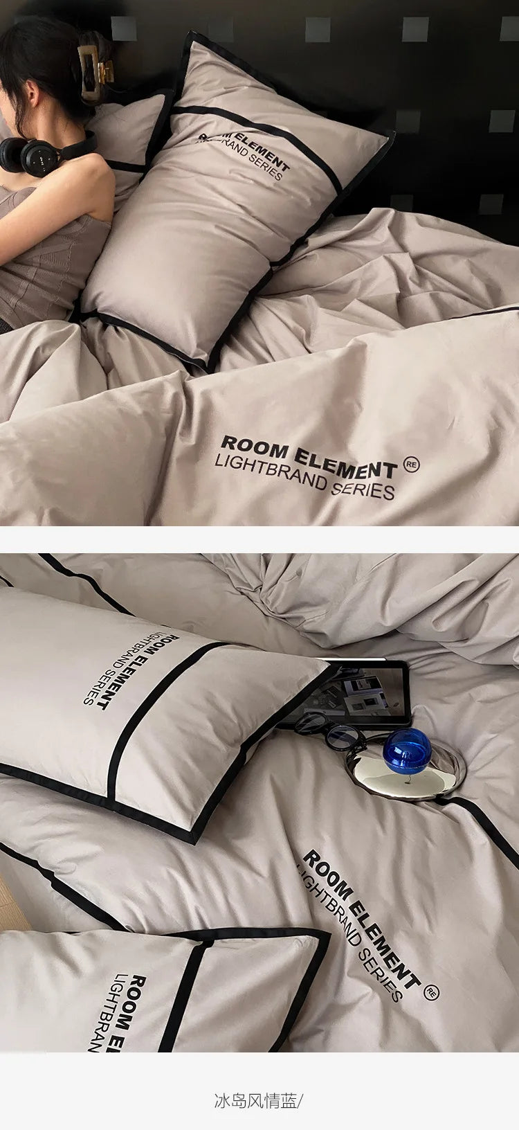 200x230 Modern Washed Queen Duvet Cover Set with Sheet