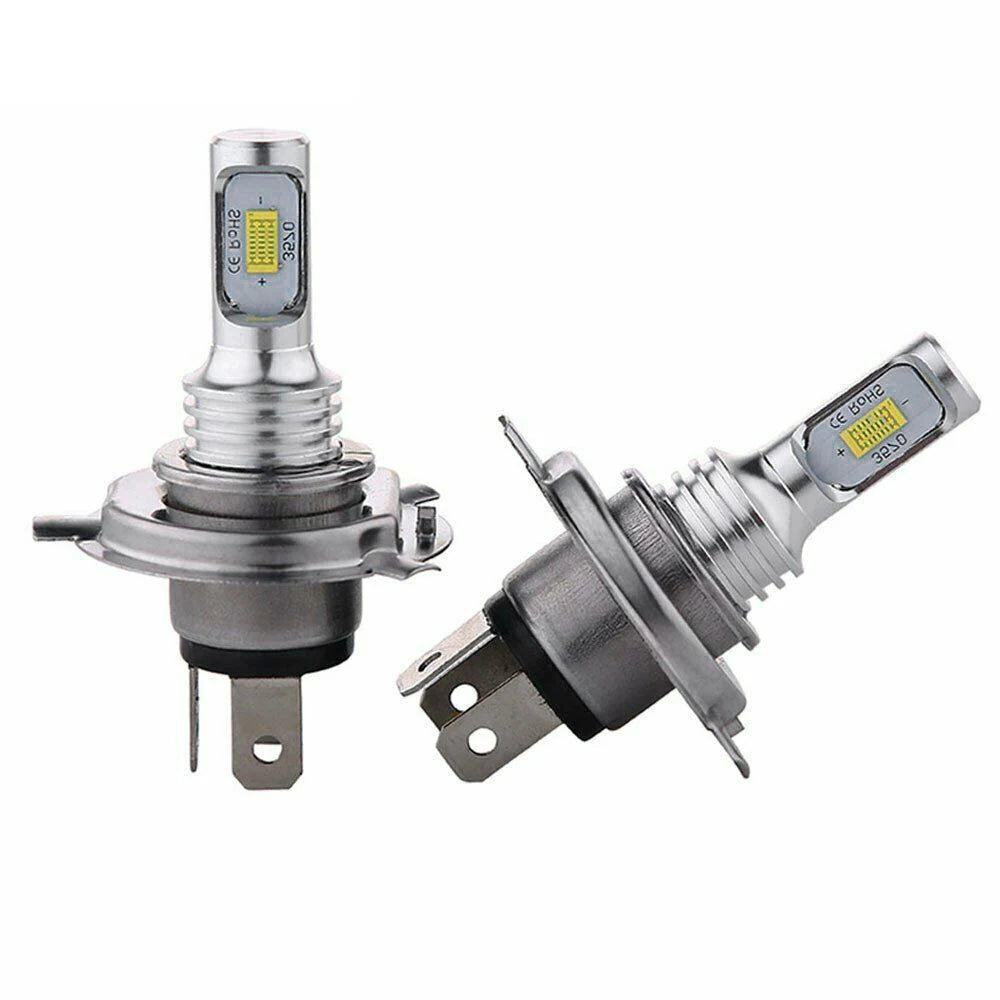H4 9003 HB2 LED Headlight Bulbs Kit High Low Beam Bright 35W 4000LM 6000K White