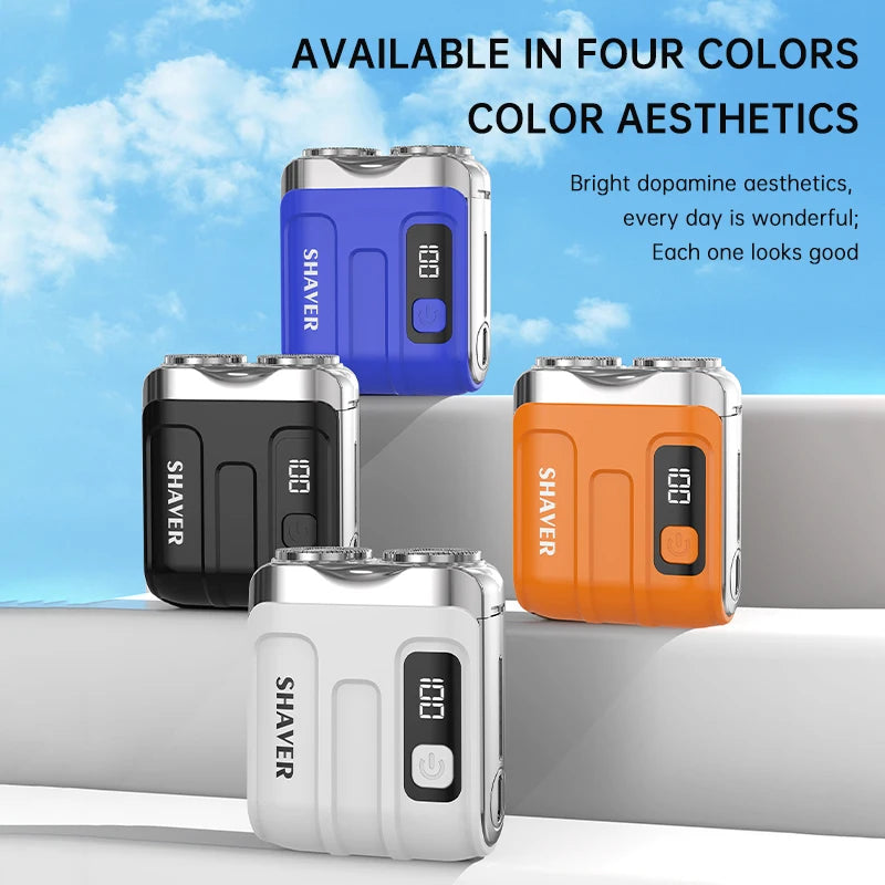 Smart shaver, electric razor, double head, full body