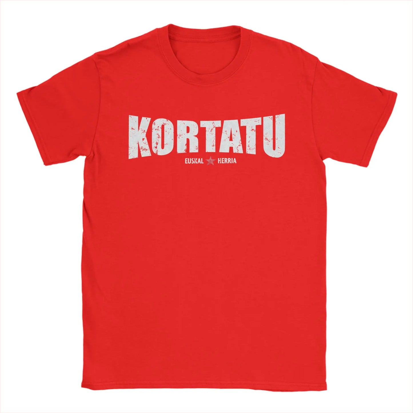 Kortatu Music T-Shirts Men Funny Cotton Tees Round Neck